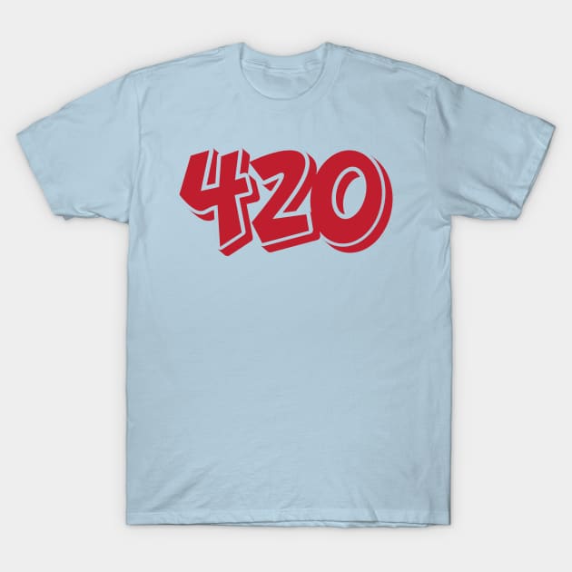 420 T-Shirt by themodestworm